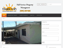 Tablet Screenshot of daybreakmanagement.com